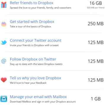 6 Ways to Get Free Extra Space on Dropbox