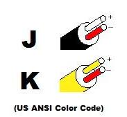 PLEASE EXPLAIN THE DIFFERENCE BETWEEN TYPE K &amp; TYPE J THERMOCOUPLE CHT (CYLINDER HEAD TEMPERATURE) SENDING UNITS?